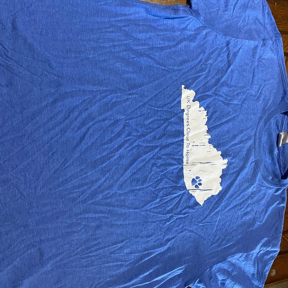 Vibrant Blue Men's Short Sleeve Tee - Picture 1 of 1
